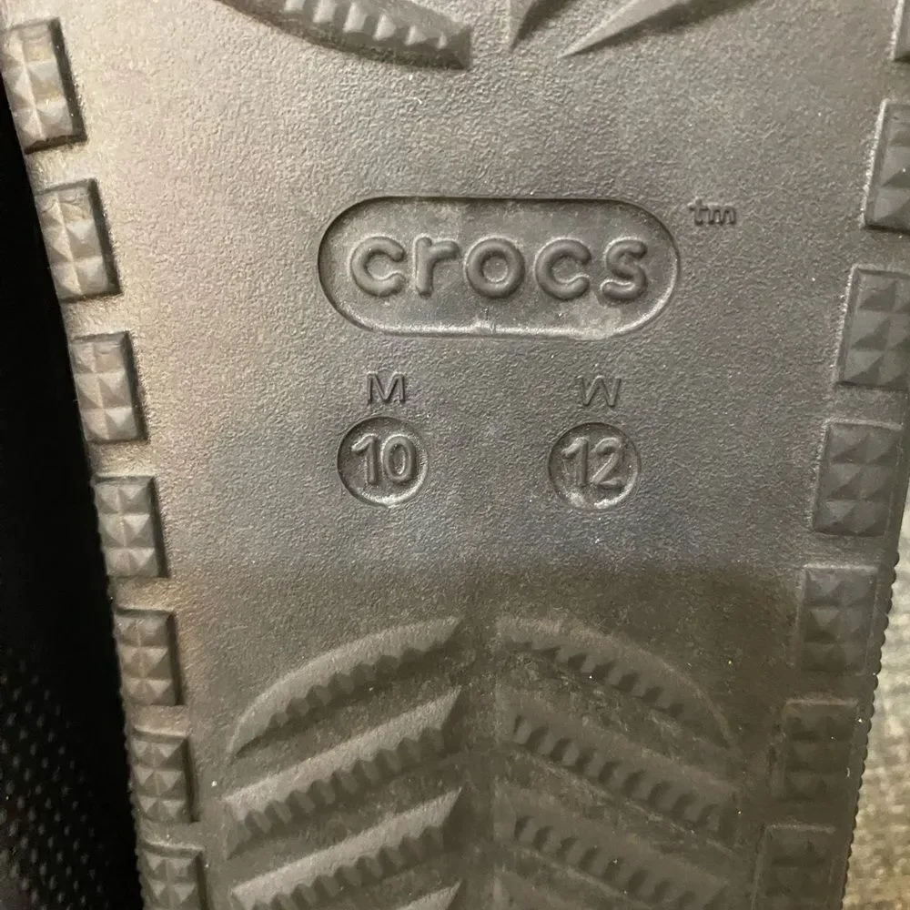CROCS Classic Black Slide Sandals